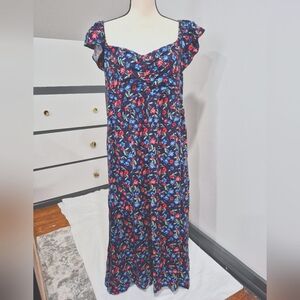 EUC Draper James Floral Sundress